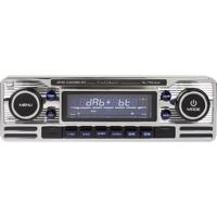 Autoradio met DAB+ - USB - Bluetooth® technologie 4x75Watt - Retro look Chrome (RMD120DAB-BT) - thumbnail