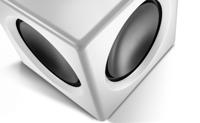 Wavemaster 66401 Fusion - Actieve subwoofer (125 watt) met ingebouwde klasse D-versterker, universeel inzetbaar - geoptimaliseerd voor 2.0 luidsprekersystemen Soft White - thumbnail