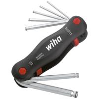 Wiha Multitool PocketStar | Zeskantkogelkop | MagicRing | 7-delig | SB-versie | met euroslot ophanger - 23033 - 23033 - thumbnail
