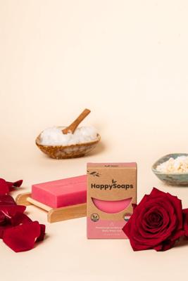 HappySoaps Rose Body Wash Bar