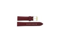 Horlogeband Michael Kors MK2623 Leder Rood 20mm - thumbnail
