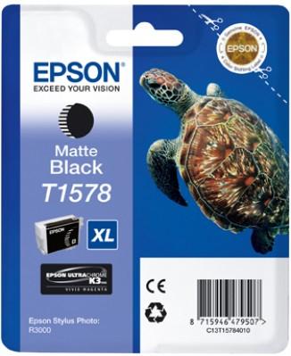 Epson T1578 inktcartridge 1 stuk(s) Origineel Hoog (XL) rendement Zwart
