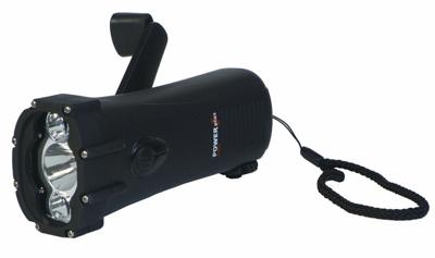 POWERplus Zaklamp opwindbare waterproof shark