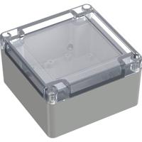 TRU COMPONENTS TC-10860516 Universele behuizing 105 x 105 x 60.10 Polycarbonaat Lichtgrijs 1 stuk(s) - thumbnail