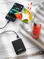 Intenso XS10000 Powerbank 10000 mAh LiPo Zwart Statusweergave - thumbnail