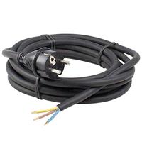 AS Schwabe 60376 Aansluitkabel Stroom Zwart 3.00 m - thumbnail