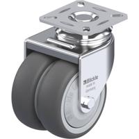 Blickle LDA-PATH 75KF Dubbel zwenkwiel Wieldiameter: 75 mm Draagvermogen (max.): 100 kg 1 stuk(s) - thumbnail