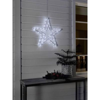 Konstsmide 4471-203 Acryl figuur Energielabel: G (A - G) Ster Neutraalwit LED Transparant