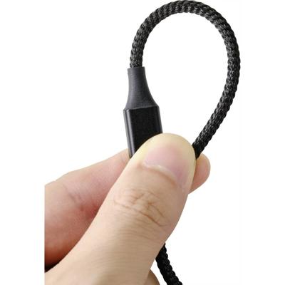 Renkforce RF-4746076 USB-kabel USB 2.0 USB-A stekker, USB-C stekker 1.00 m Zwart Magnetische stekker