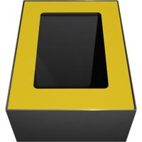 V-Part top voor modulaire afvalbak 60 l, geel - thumbnail