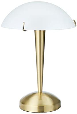Trio TafellampPilz Ii goud met wit glas - R59261008