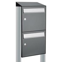 Allux Flow Set 2-Hoog Met Dak Op Statief Antraciet - 40040065_1x2ds - thumbnail