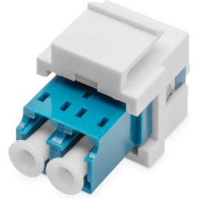 Digitus Glasvezelkoppeling DIGITUS - LWL-LC/LC-Duplex-Kupplung, Singlemode, Keystone-Modul Digitus Glasvezelkoppeling DIGITUS - LWL-LC/LC-Duplex-Kupplung, Singlemode, Keystone-Modul