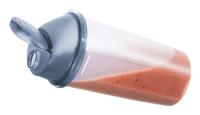 Rotho RONDO Shaker 0.6L Horizon Blauw/Transparant - thumbnail