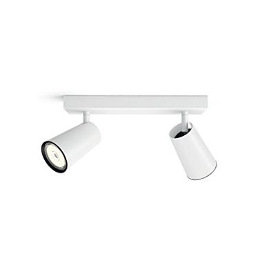 Philips SpotlampPaisley 2-lichts wit - 5057231PN
