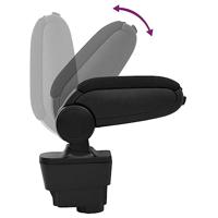 VidaXL Armsteun 11x35x(32-49) cm abs zwart - thumbnail
