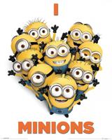 Pyramid Despicable Me 2 I Love Minions Poster 40x50cm - thumbnail