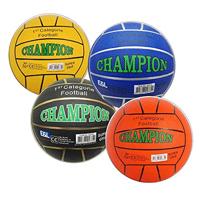 E&L Sports Straatvoetbal champion - rubber - maat 5 - 380-420 gram - verschillende kleuren - assorti - thumbnail