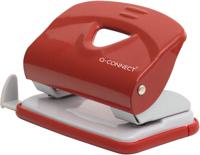 Q-CONNECT Light Duty perforator, metaal, 20 blad, rood - thumbnail