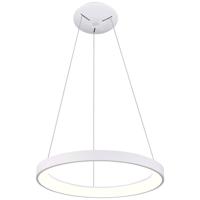 Deko Light Sculptoris 600 342193 Hanglamp LED LED vast ingebouwd 42 W Verkeerswit (RAL 9016) - thumbnail