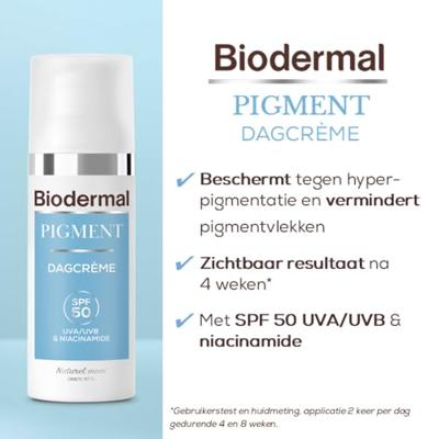 Biodermal Pigment Dagcrème SPF 50