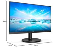 Philips V-Line 222V8LA/00 LCD-monitor Energielabel E (A - G) 54.6 cm (21.5 inch) 1920 x 1080 Pixel 16:9 4 ms VGA, DisplayPort, HDMI, Hoofdtelefoonaansluiting, - thumbnail