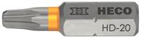 HECO schroefbits [10x] - Torx T-20 (HD20) - oranje - thumbnail