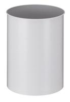 Papierbak Rond Vepabins 15 liter Grijs - thumbnail