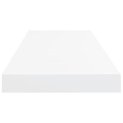 Wandschappen zwevend 4 st 80x23,5x3,8 cm MDF wit Wandschappen zwevend 4 st 80x23,5x3,8 cm MDF wit