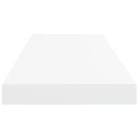Wandschappen zwevend 4 st 80x23,5x3,8 cm MDF wit - thumbnail