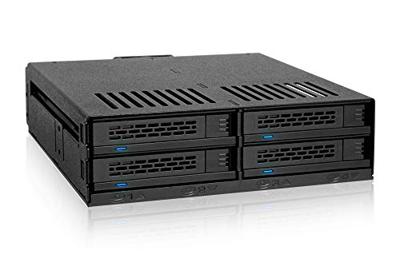 Icy Dock MB324SP-B 4x2,5 SATA hot swap cage voor externe 5,25