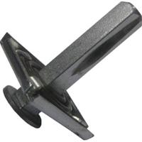 Stift met veerplaatje vierkant - thumbnail