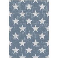 Binnen-/buitenvloerkleed Maleo - blauw - 200x290 cm - thumbnail