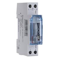 Schakelklok analoog 24 uur din rail montage 412780 - thumbnail