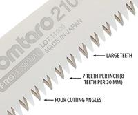 Silky zaagblad 21 cm voor Gomtaro snoeizaag - thumbnail