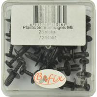 Bofix 244591 schroefnagel plastic m5 p/25 - thumbnail