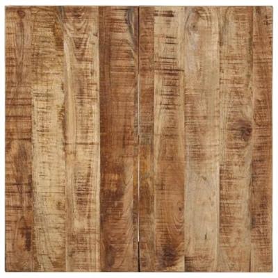 Salontafel 68x68x41 cm ruw mangohout