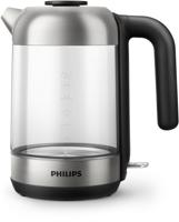 Waterkoker Philips HD9339/80 Zwart 1,7 L Staal 2200 W - thumbnail