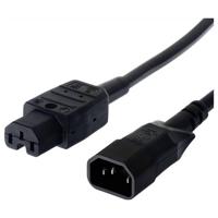 Bachmann 356.1258 Apparaat (koud) Aansluitkabel Zwart 3 m - thumbnail