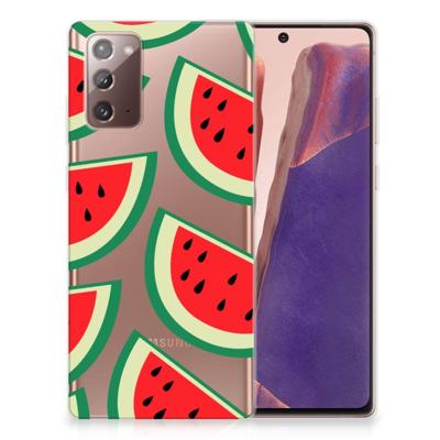 Samsung Note 20 | Siliconen Case | Watermelons