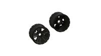 Arrma - 1/5-1/6 F/R Monster Truck 4.9 Pre-Mounted Tires, 24mm Hex (2) (ARA510122) - thumbnail