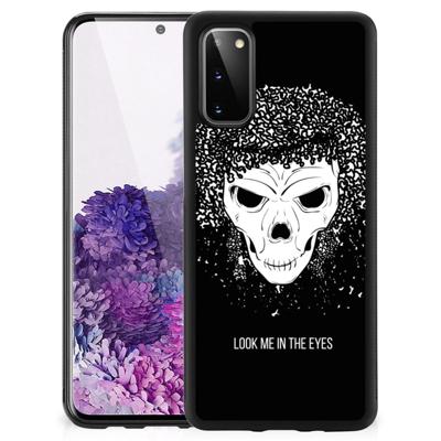 Mobiel Case Samsung Galaxy S20 Skull Hair Mobiel Case Samsung Galaxy S20 Skull Hair