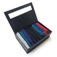 9-pak heren boxershorts bamboe - Rico - Cadeau verpakking multipack heren onderbroeken - thumbnail