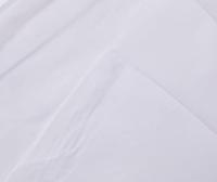 Kussensloop Hosteline IRIS Wit Bed van 180/200 144 Draden 45 x 100 cm - thumbnail