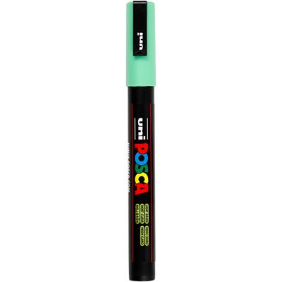 Uni-Posca Posca marker, afm pc-3m, lijndikte 0,9-1,3 mm, fijn, lichtgroen, 1 stuk