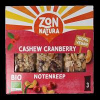 Notenreep cashew cranberry bio 75 Gram - thumbnail