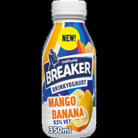 Melkunie Breaker Drinkyoghurt Mango Banana 0,5% Vet 350 ml bij Jumbo - thumbnail