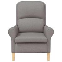 Fauteuil Taupe 76 x 94 x 102 cm Stof - thumbnail