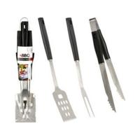 BBQ Gereedschap Set 3-delig RVS - thumbnail