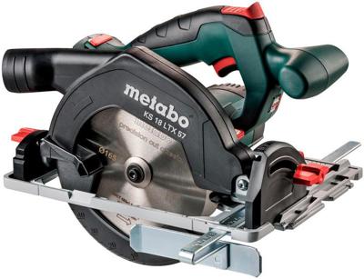 Metabo ks 18 ltx 57 accu-cirkelzaag body in metaloc koffer - zonder accu's en lader - 601857840